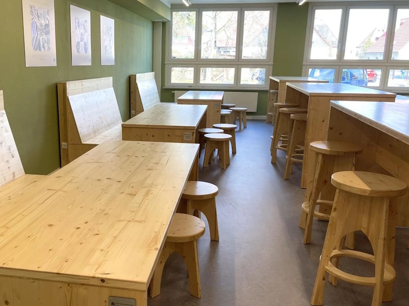 Neue Mensa am Albert-Schweitzer-Gymnasium in Sömmerda eröffnet